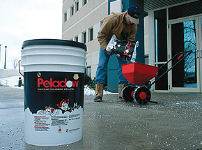 Peladow™ Calcium Chloride Pellets are the premier choice for melting snow and ice.